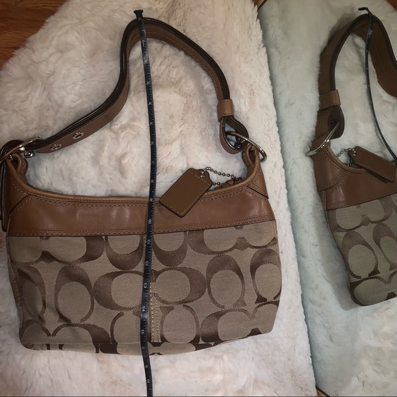 2000s Coach Boho Signature Shoulder Bag Vintage - Picture 10 of 12